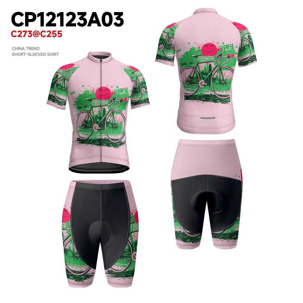 

Креативная велосипедная джерси для шоссейного велосипеда: Летний спортивный модный комплект для мужчин и женщин XL