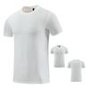 Mens Short Sleeve Running T-shirt Gym Jogging Sports Tops Male Fitness Sweatshirts High Quality Breathable Muscle Fit Sport Tees