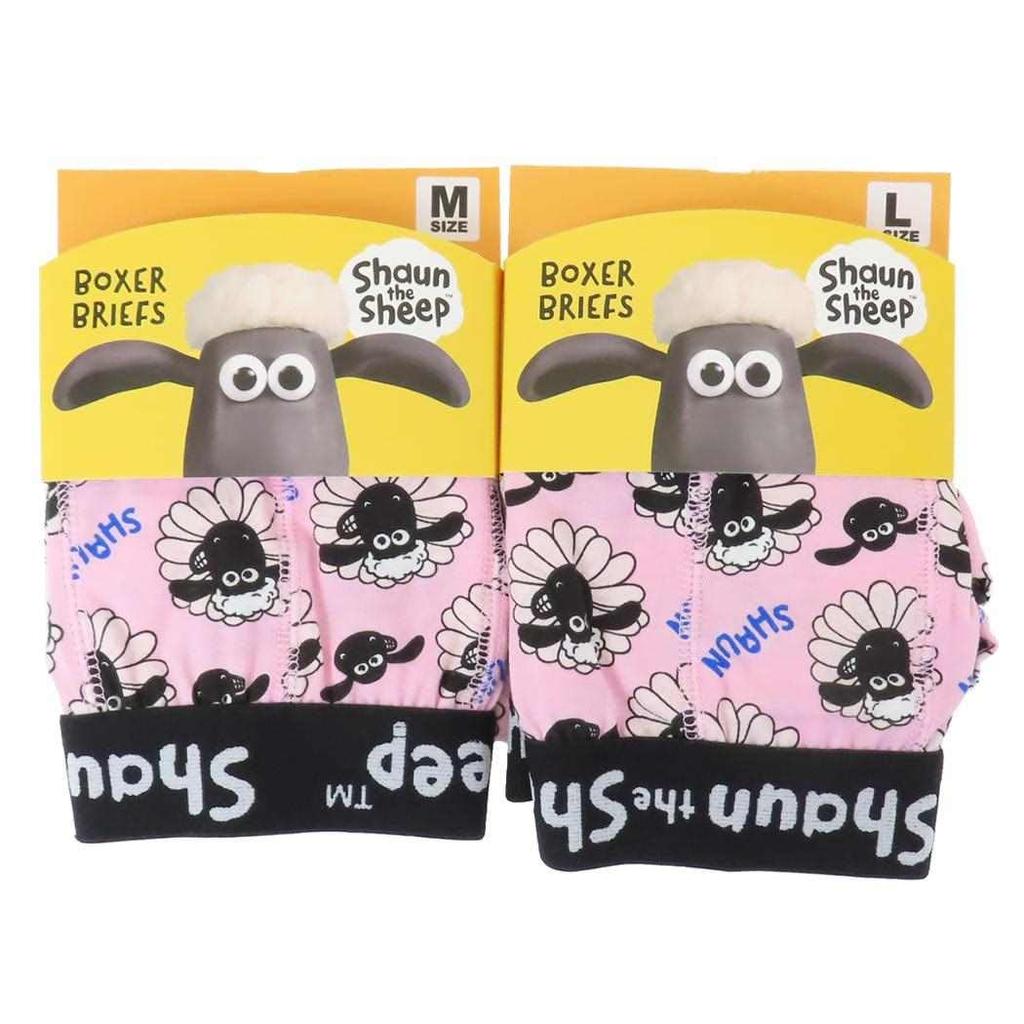 Small Planet Shaun the Sheep Boxer Briefs, Flower, Size M