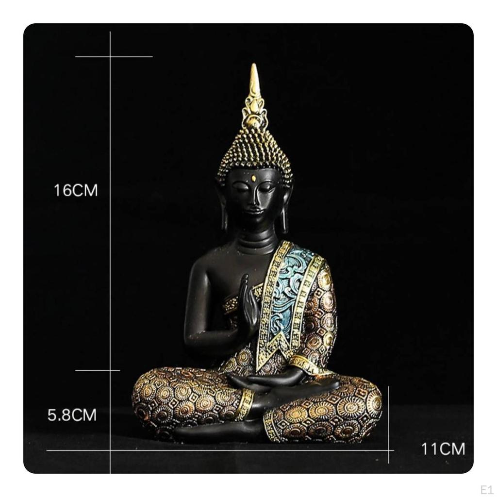 Mini Buddha Home Decoration Resin Figurine Buddhist Statue