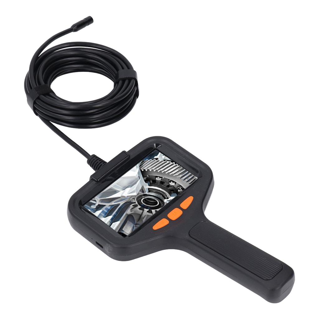 Industrielles Endoskop 1920x1080 HD-Display 8mm Objektiv Handheld-Inspektionskamera für Auto-Rohrleitungsinspektion 5 Meter Kabel