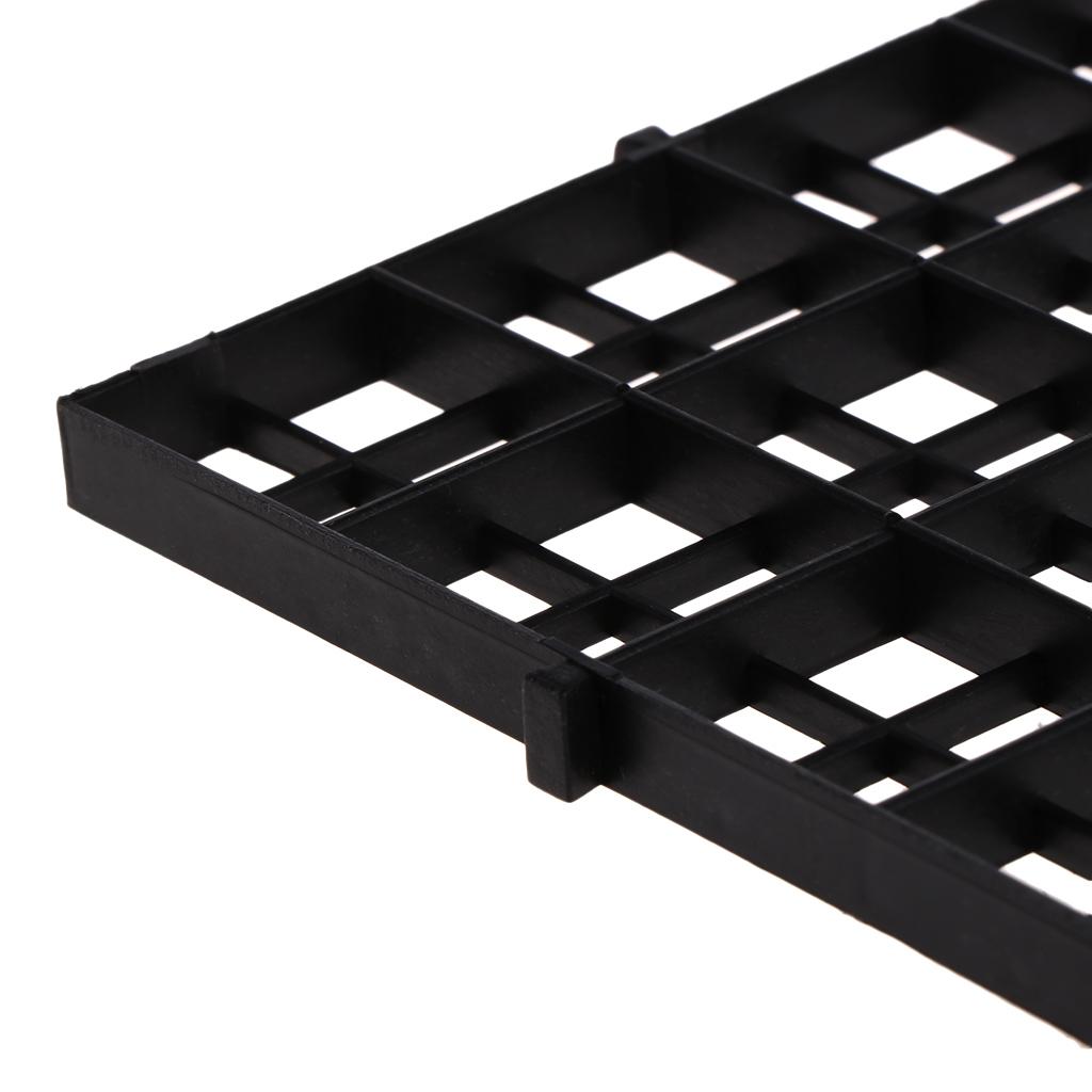 Fish for Tank Divider Plastic Egg Crate for Aquarium Separation Plate Grid Isolation Board Fish for Tank Bottom Filter T
