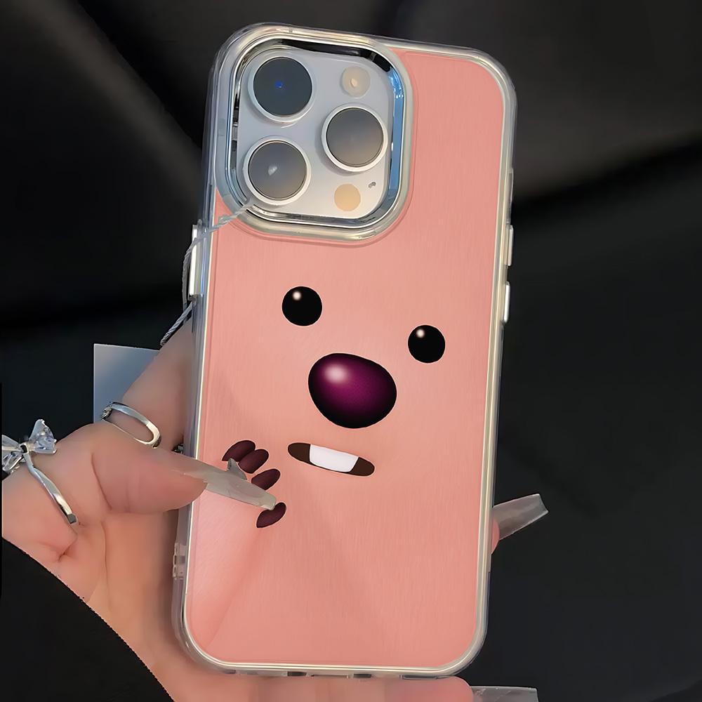 

Korea Cartoon L-Loopys New Phone Case For IPhone 17 16e 16 15 14 13 12 11 Mini Pro Max X XR 8 7 Air Plus Transparent Soft Cover iPhone XSMax