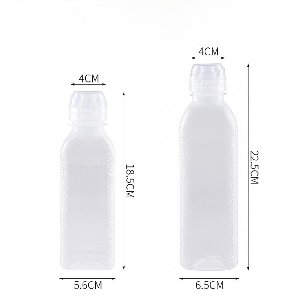 PVC Seasoning Oil Spray Bottle Kitchens Accessories Sauce Vinegar Press Spray Bottle Food-grade Transparent Seal Oil Dispenser