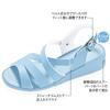 Nurse Sandals for High Stretch Shock Made In Black [Anfamie] Insteps, Air, Rubber, Absorption, Japan, Women's, Nursing, 24.0-24.5cm, 2E,