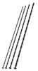 Pack of 4 Urethral Rods Starter Set 30 Cm - Diameter 3 To 6 Mm - Hidden Desire - Urethral Rods