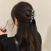 1 Pcs Fashion Silver Snake Design Metal Hair Claw Clips For Women Girls Irregular Large Hair Clips Hair Styling Accessories Quality