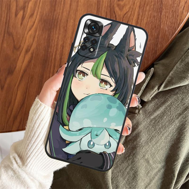 

Чехол Genshin Impact Тигнари для Xiaomi Redmi Note 14 Pro 13 12 11 10 15 Pro Plus Redmi 13 C 15 10C 12C 14C 15C Redmi 15 5G