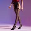 Women Sexy Oil Shiny Sockings Hollow T-Crotch Temptation Stockings Transparent Slim Pantyhose Ultra Thin Sheer Night Club Wear