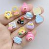 30Pcs Cute Cartoon Mini Lipstick, Mirror, Suitcase, Alarm Clock Nail Art Resin Designer Charms DIY Craft For Nail 3D Decorations