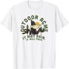 Looney Tunes Canard Daffy Extérieur Acme Il Peut Pleuvoir Logo T-Shirt