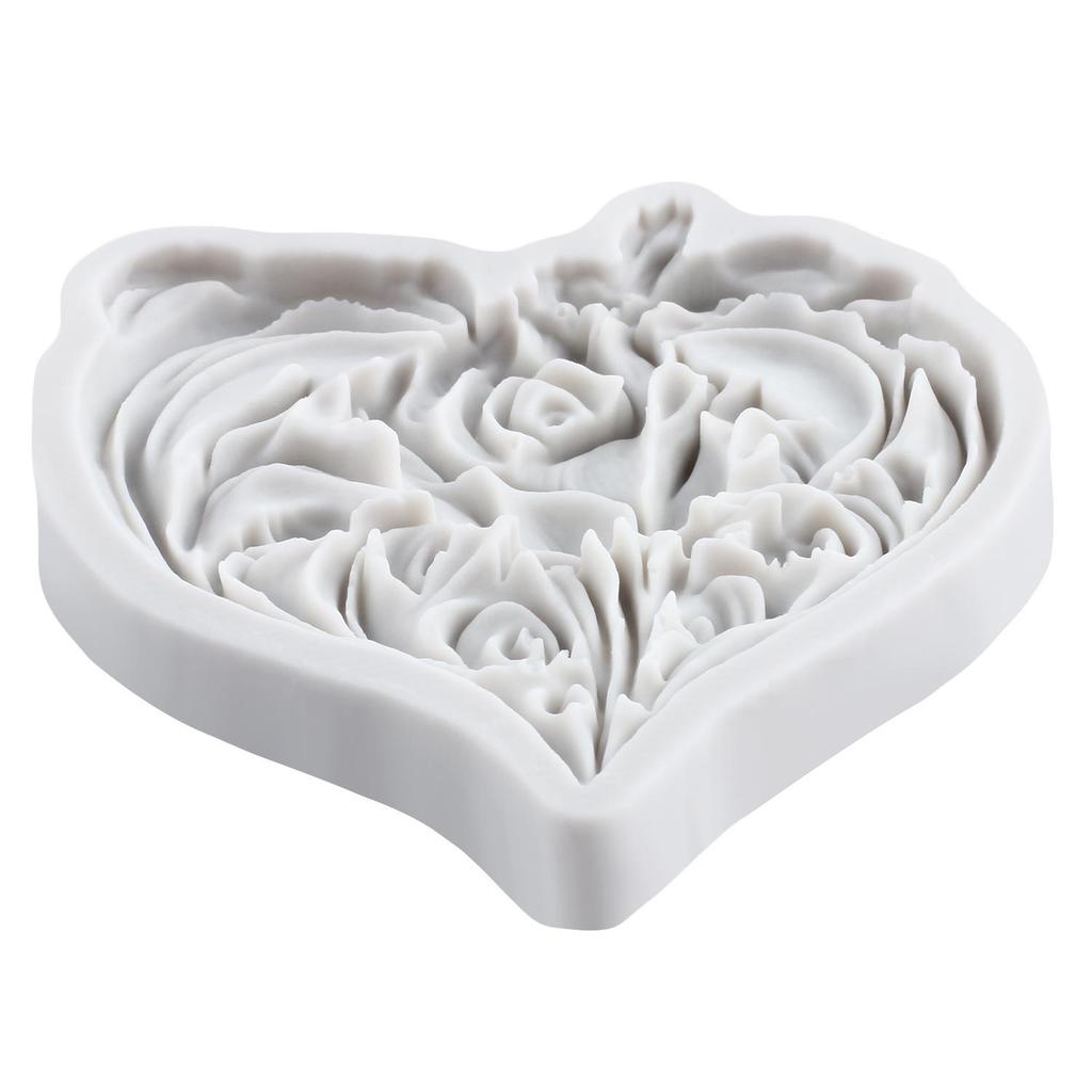 Rose Flower Silicone Mold Flower Fondant Molds Cake Decorating Tools Cupcake Topper Candy Resin Clay Chocolate Gumpaste Mold