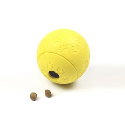Geräuschloser Nasenarbeitsball, gelb, 1 Stück