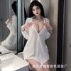 Sexy lingerie perspective passion bed seduction pure desire shirt women's sexy sultry pajamas