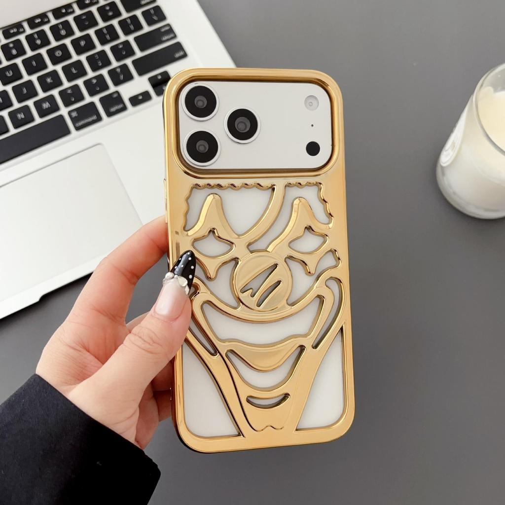 Creative Clown iPhone 17 Pro Max Case: Heat Dissipation, Electroplated Drop Protection