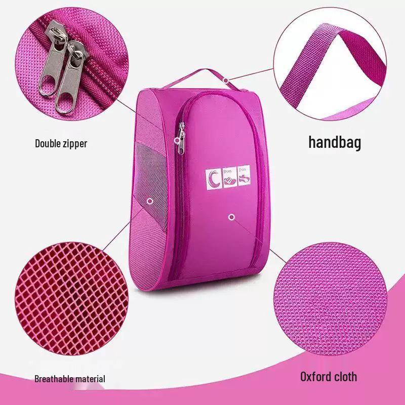 Large Capacity Waterproof Travel Shoe Bag - Dustproof and Portable Shoe Sleeve for Business Trips
