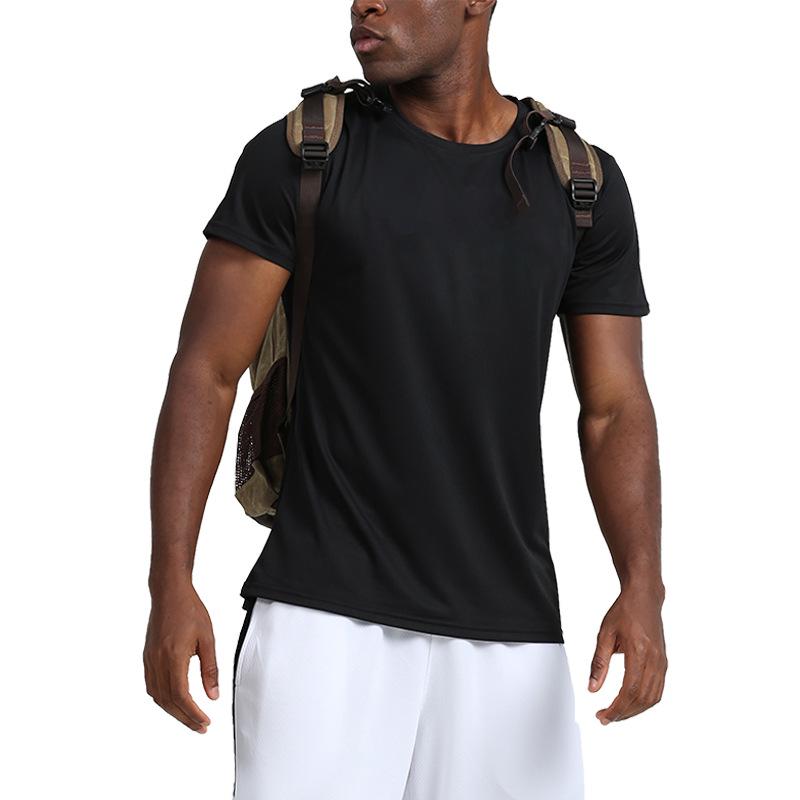 Men's Quick-Dry Sports T-Shirt - Summer Fitness Running & Basketball Gear