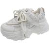 Platform Dad Shoes Women's Shoes Summer Thin 2025 New Heightening White Versatile Casual Breathable Casual Sports Shoes