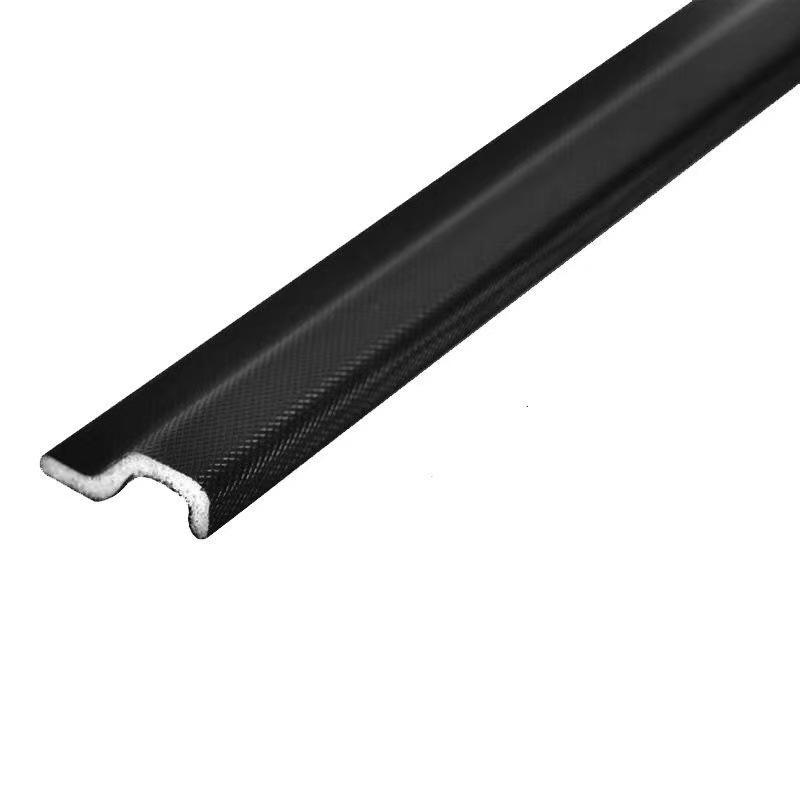 

1PC 78.74/196.85in Door Window Sealing Strip Soundproof acoustic foam seal tape Weather Stripping gap Filler Window Hardware 2M чёрный