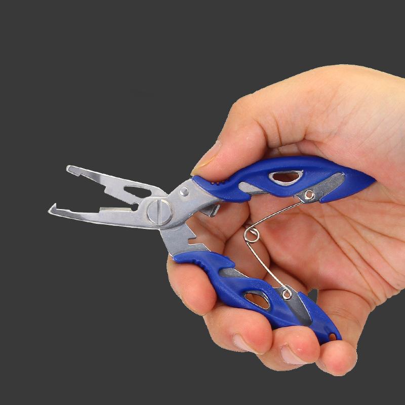 Fishing Pliers Tackle Gear Hook Recover Cutter Line Split Ring Fishing Tong