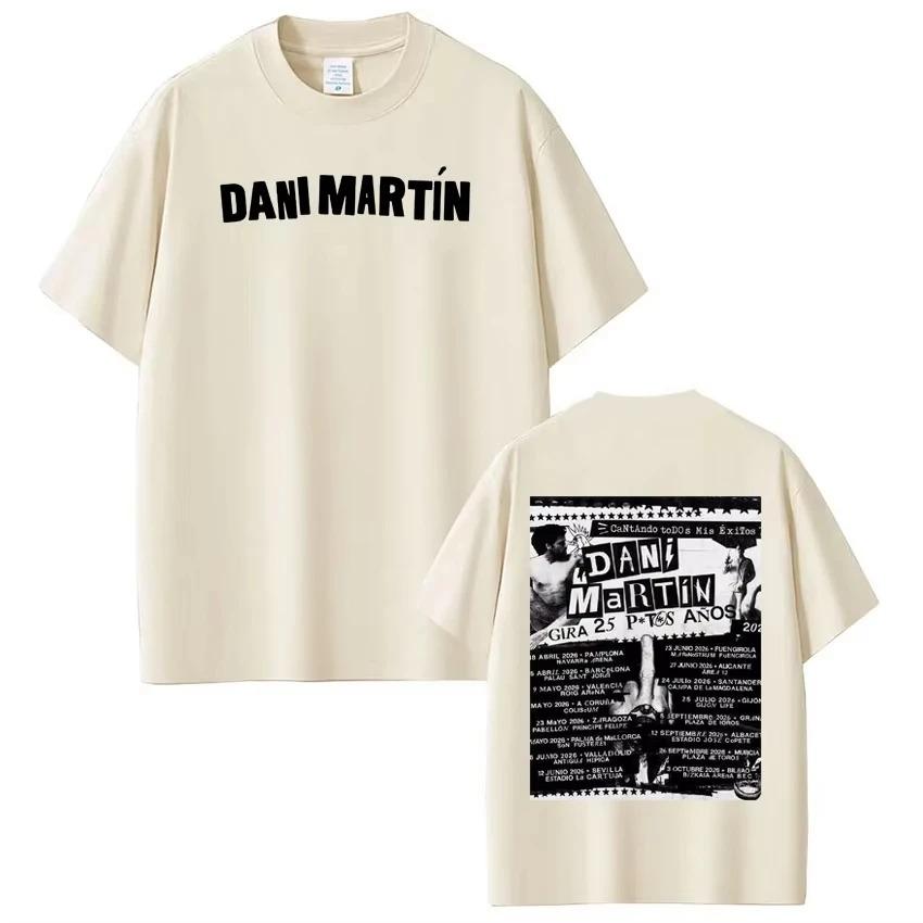 

Singer Dani Martin Fashion Pattern TShirt Unisex Gothic Punk Style Summer Cotton Harajuku Casual Vintage Top Tshirts S