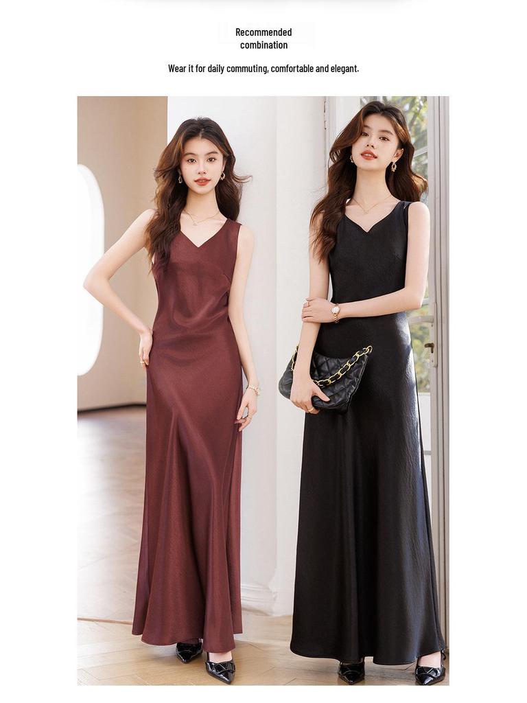 Women's High-End Acetate Satin Summer Blazer Set