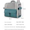 Cat bag for outdoor portable pet bag, breathable cat backpack for outdoor travel, foldable backpack for cats, pet supplies
