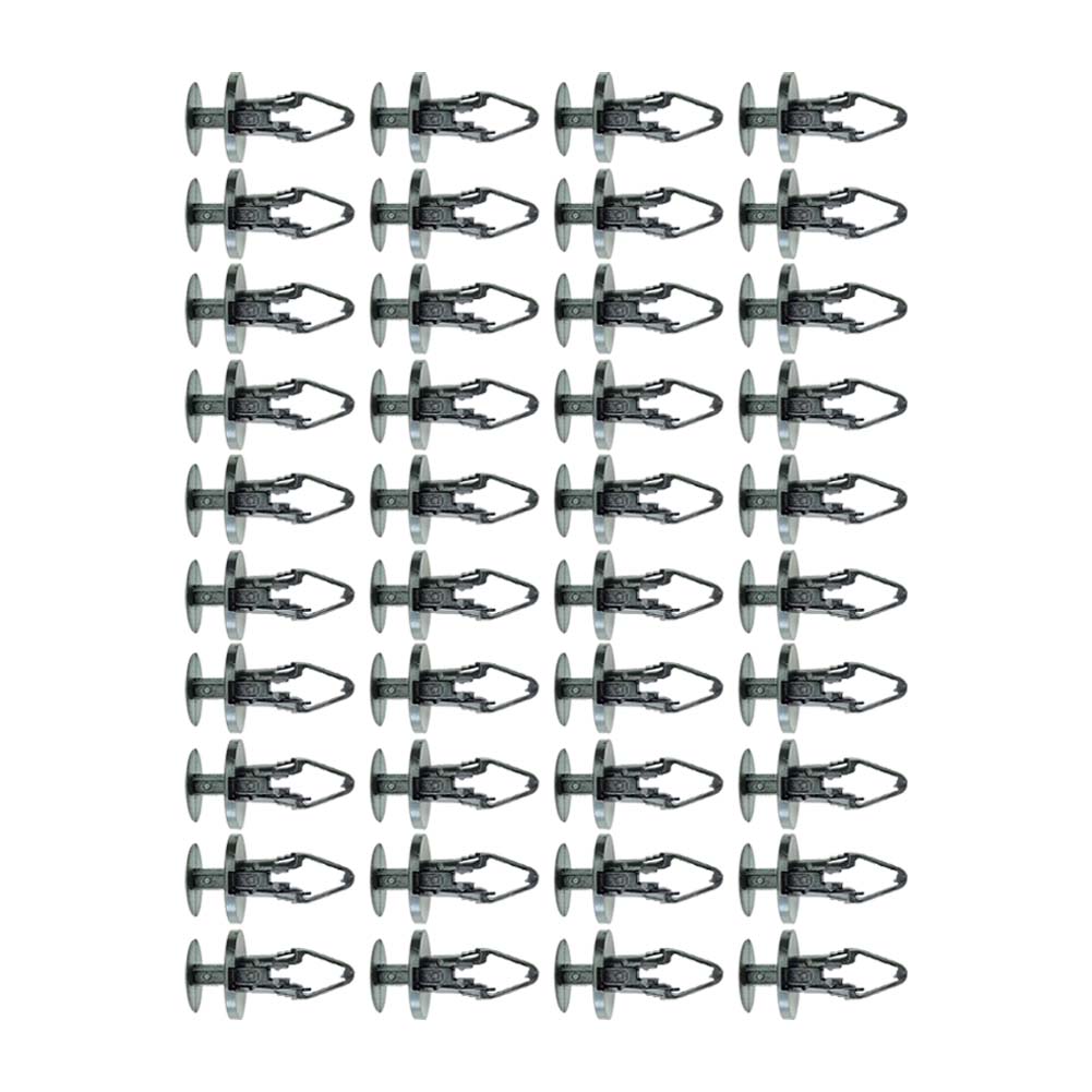 

Снятие без повреждений Крепежный зажим бампера Зажим нажимного типа