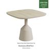 Nordic Rattan Weaving Outdoor Table and Chairs Set - Rotatable Designer Style for Courtyard, Balcony or Garden