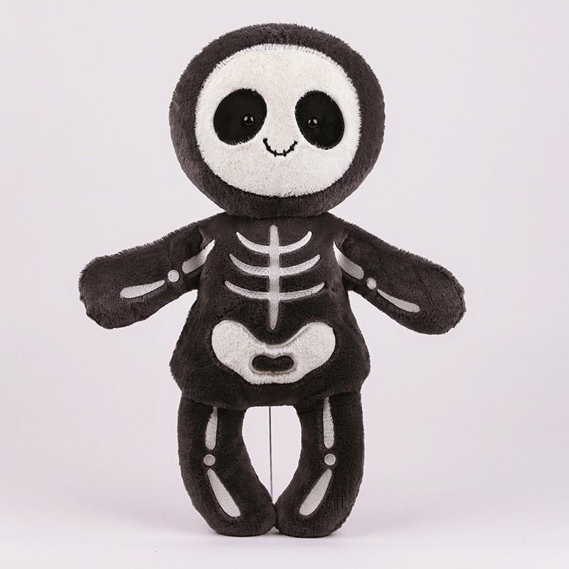 Cute Cartoon Skeleton And Mummy Plush Doll Children Toy For Kids And Teens