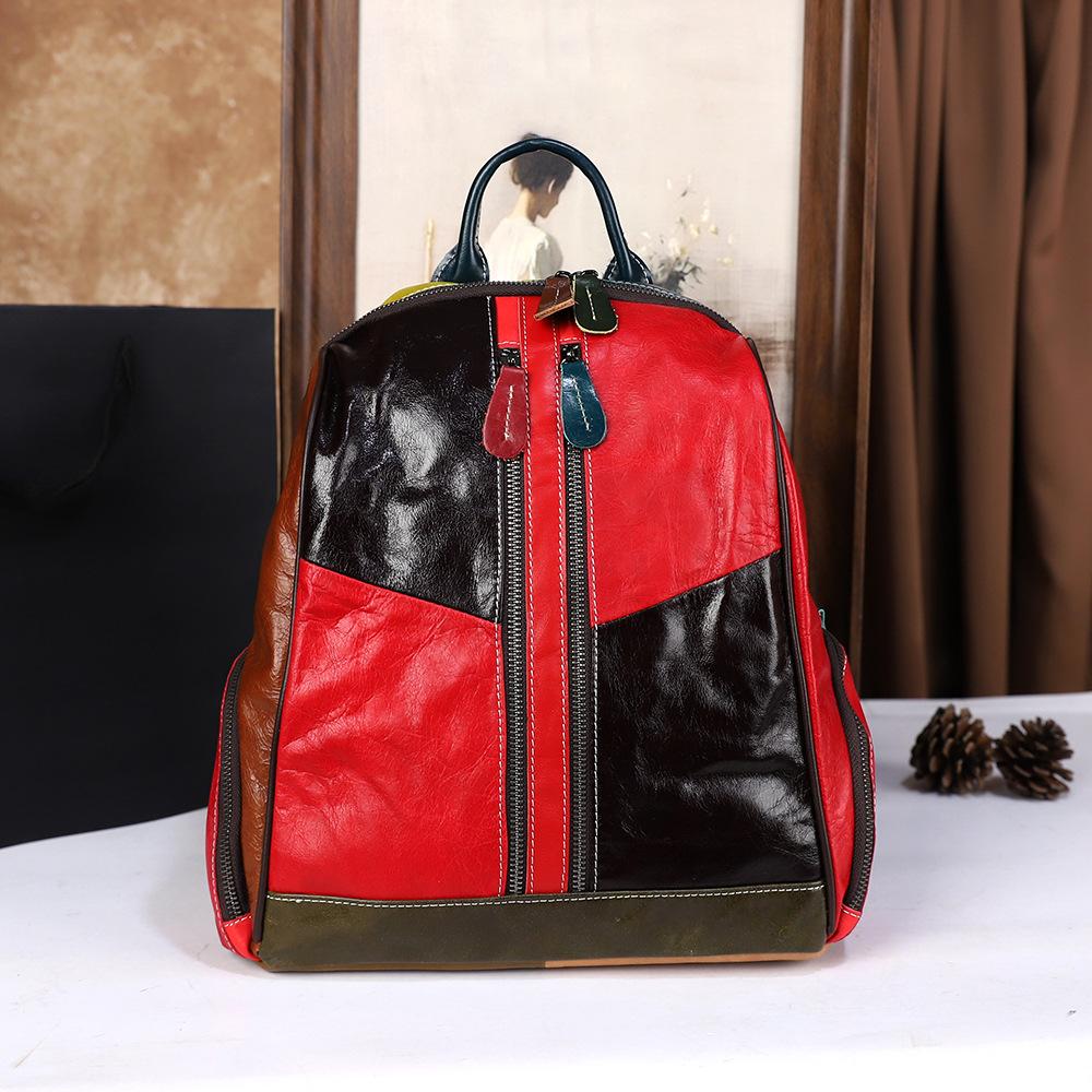 Мягкая кожаная сумка через плечо для женщин 2026 Новый летний модный дизайн Большая вместимость Женская