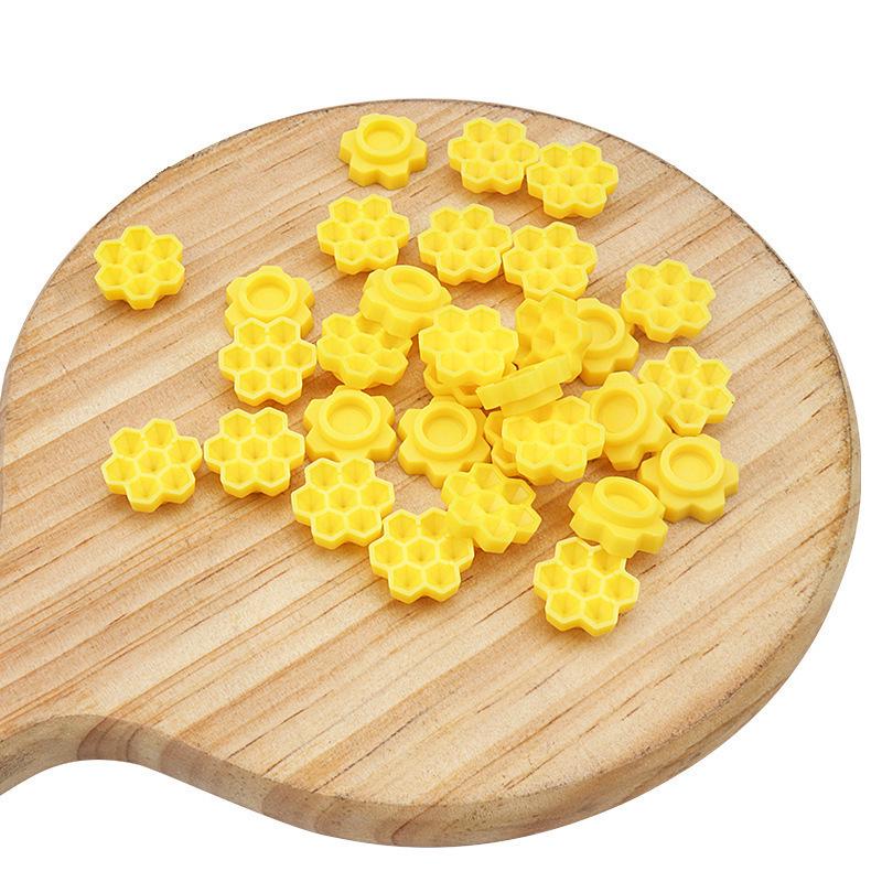 100-Pack Honeycomb Glue Delay Cups for Eyelash Extensions