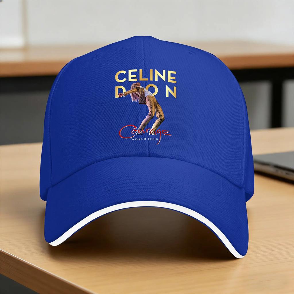 Spring Casual Baseball Cap Celine Dion Outdoor Sport Trucker Hat For Men Adult Sunscreen Classic Baseball Caps