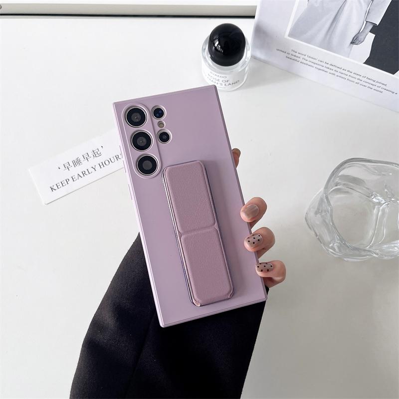 Magnetischer Ständer Halter Handschlaufe Hülle für samsung galaxy S25 S24 Ultra S23 S22 Plus S21 Fe S25Ultra S25+ Ständer Handyhülle