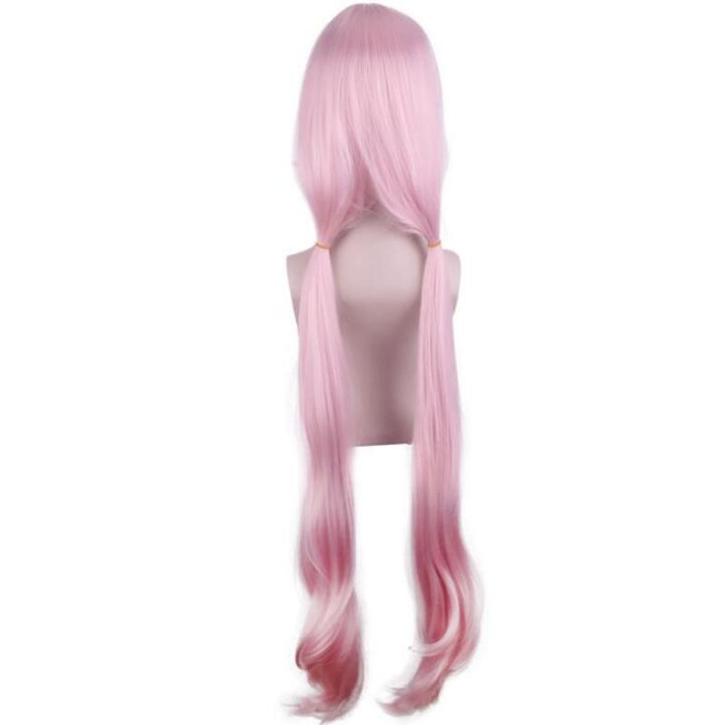 Anime 100cm Pink Long Wig Cosplay Nekopara Chocolat Vanilla Costume Heat Resistant Synthetic Hair Women Cosplay Wigs