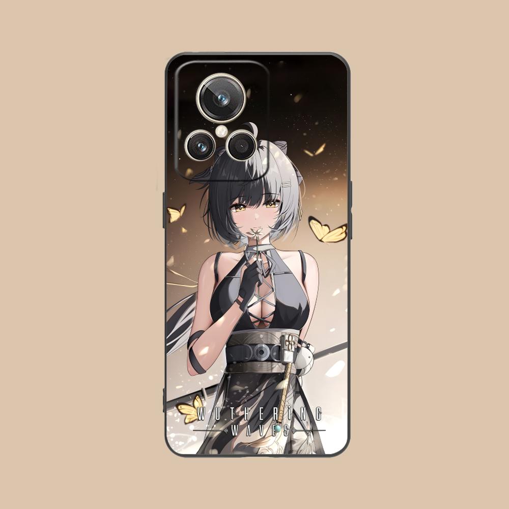 Wuthering Waves Rover Matte TPU Mobile Phone Case for Realme GT 8 Neo Pro C75 73 71 C67 65 C55 53 C35 31 C20 15 Colorful Cover