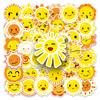 50 Sun Doodle Personality Children's Cartoon Stickers Decorative Mobile Phone Suitcase Stickers