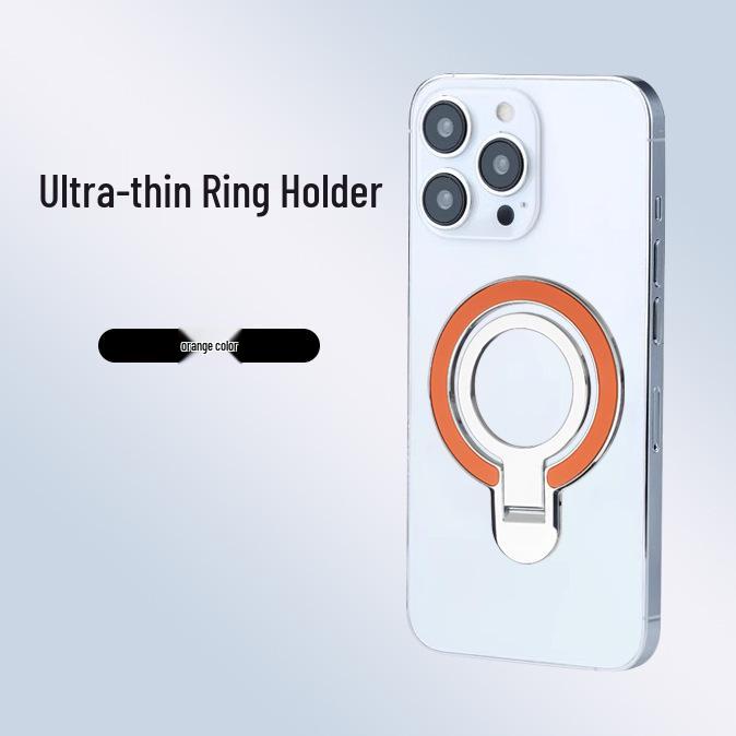 Colorful Magnetic Ring Buckle Car Mount & Desktop Phone Case Accessory