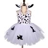 Mädchen Kuh Tutu Kleid Outfit Zoo Tier Kind Weihnachts Kostüme Kleinkind Baby Mädchen Aufführung Geburtstag Dschungel Party Kleid