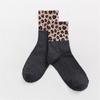 Spring Winter Women Retro Fashion Cotton High Street Popular Leopard Stripe Socks Harajuku Cool Hipster Cozy Chaussette