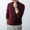 Men's Thickened Plus Velvet Zipper Pullover Knitwear - Autumn/Winter Casual Fashion Long Sleeve