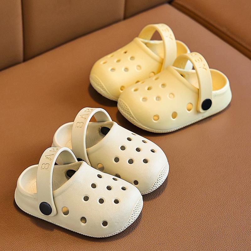 Sommer-Clogs für Kinder: Zwei Tragemöglichkeiten, rutschfest, weiche Sohle Sandalen für Jungen und Mädchen.