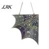 90 Degree Corner Wall Accents 3D Spider Web Halloween Decor, Acrylic Hanging Ornament Durable Holiday Ornaments with Dimensional Effect, Spooky Party