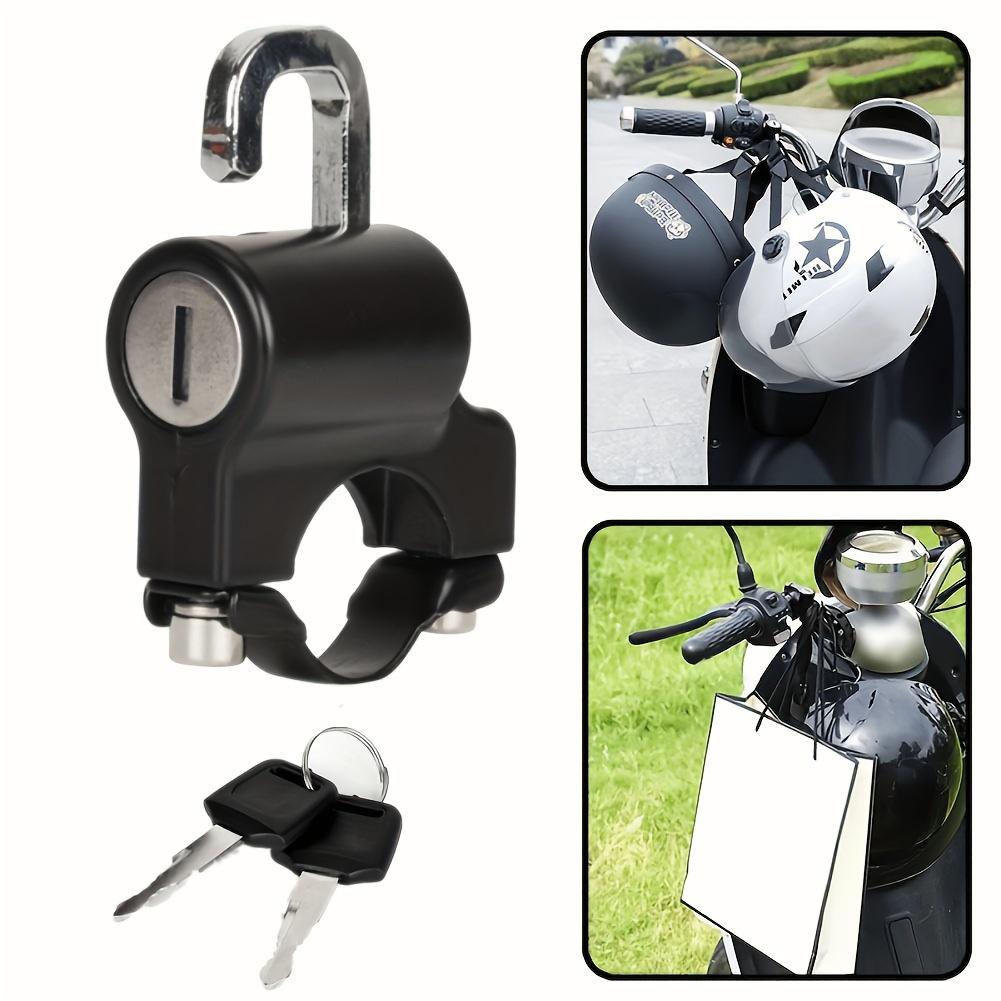 Universal Metal Motorcycle Helmet Lock, Anti-Theft Fixed Lock, Multi-Functional Electric Safety Motorcycle Accessory