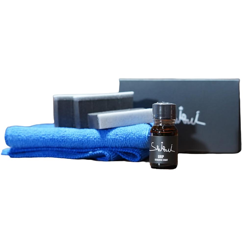 SHIBUI URP CERAMIC COAT Ceramic Coating for Unpainted Restores Black Prevents Can be Used on Clear and Smoke Motorcycles Resin, Resin,