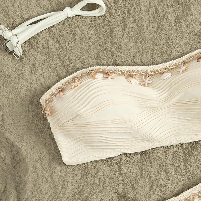 2026 plavky nové sexy bikiny hvězdice mušle třásně bikiny velkoobchod plavky