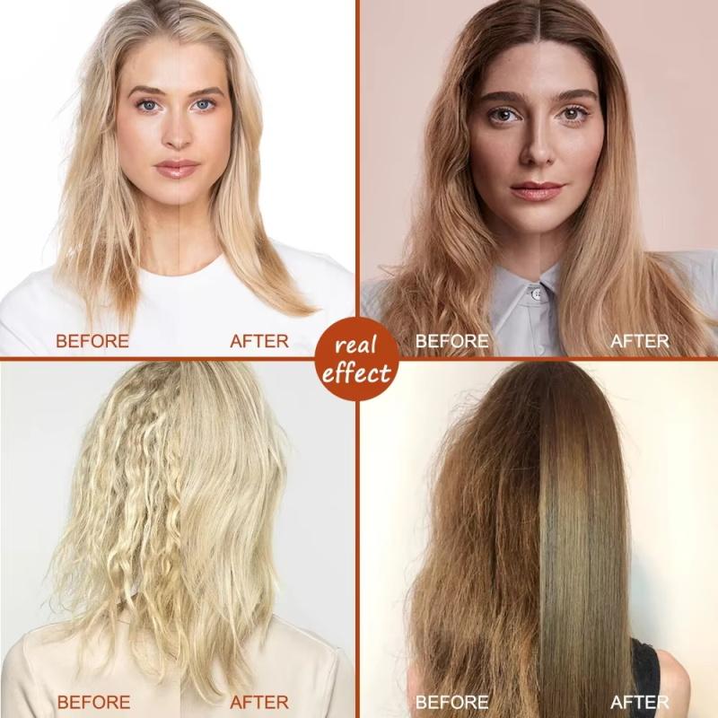 Keratin Revitalizing Cream Conditioner A smooth and supple hair to improve dryness targeting perm dyeing damaged hair care