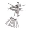 50Pcs Flanged Button Head Screws A2?70 Stainless Steel Buttons Heads Socket Caps Bolts KitM3x45mm