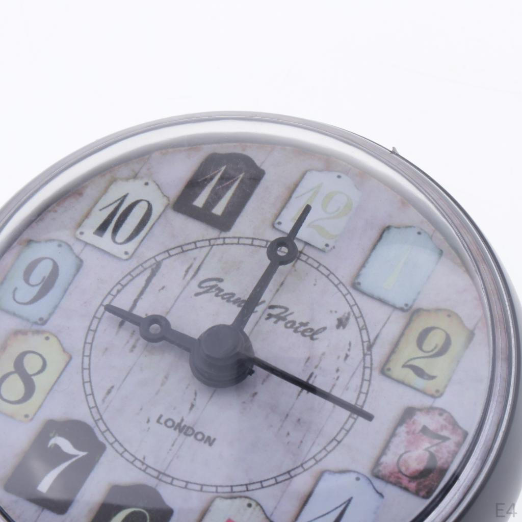 Clock Suction Cup Water Resistant for bathroom and kitchen