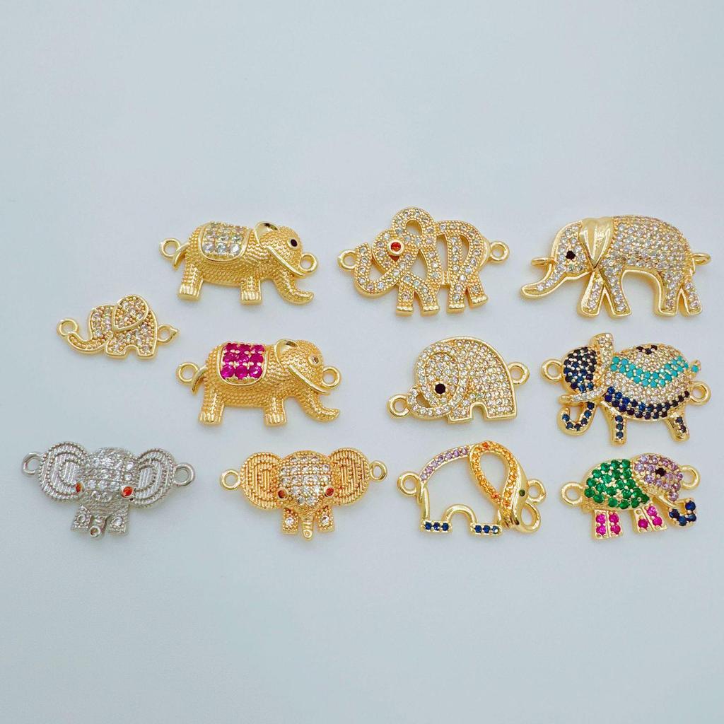 Elegant European Elephant Necklace & Bracelet Set: Luxurious Clavicle Chain Accessories